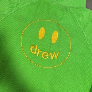 drew house corduroy hoodie
lime
